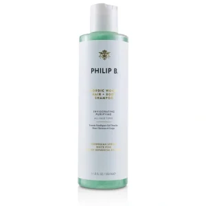 Lip-care*Philip B Nordic Wood Hair + Body Shampoo (Invigorating Purifying - All Hair Types) 350ml/11.8oz - GlowEssence Care - Embrace the Essence of Radiance with Premium Skincare Solutions