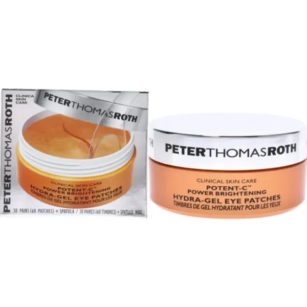 Outlet Potent-C Power Brightening Hydra-Gel Eye Patches by Peter Thomas Roth for Unisex - 60 Pc Patches - GlowEssence Care - Embrace the Essence of Radiance with Premium Skincare Solutions