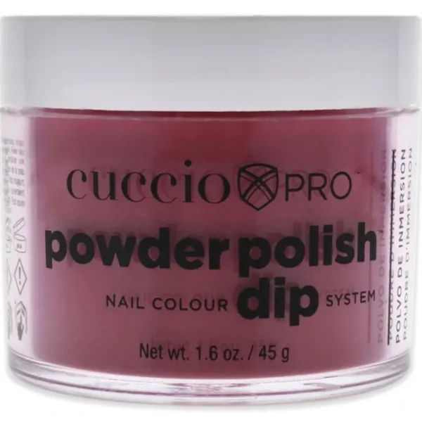 Shop Pro Powder Polish Nail Colour Dip System - Red Eye In Shanghai by Cuccio Colour for Women - 1.6 oz Nail Powder - GlowEssence Care - Embrace the Essence of Radiance with Premium Skincare Solutions