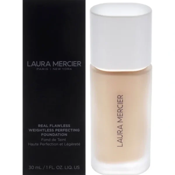 Complexion-care*Real Flawless Weightless Perfecting Foundation - 2N2 Linen by Laura Mercier for Women - 1 oz Foundation - GlowEssence Care - Embrace the Essence of Radiance with Premium Skincare Solutions