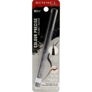 Shop Rimmel London Color Precise Eyeliner - 001 Black by Rimmel London for Women - 0.033 oz Eyeliner - GlowEssence Care - Embrace the Essence of Radiance with Premium Skincare Solutions