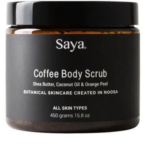 Outlet Saya Coffee Body Scrub 450g - GlowEssence Care - Embrace the Essence of Radiance with Premium Skincare Solutions
