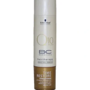 Shop Schwarzkopf BC Bonacure Time Restore Q10 Plus Conditioner by Schwarzkopf for Unisex - 6.8 oz Conditioner - GlowEssence Care - Embrace the Essence of Radiance with Premium Skincare Solutions