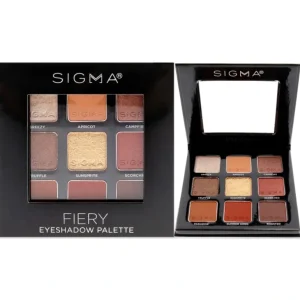 Shop SIGMA Eyeshadow Palette - Fiery by SIGMA for Women - 0.32 oz Eye Shadow - GlowEssence Care - Embrace the Essence of Radiance with Premium Skincare Solutions