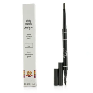 Sale Sisley Phyto Sourcils Design 3 In 1 Brow Architect Pencil - # 3 Brun 2x0.2g/0.007oz - GlowEssence Care - Embrace the Essence of Radiance with Premium Skincare Solutions