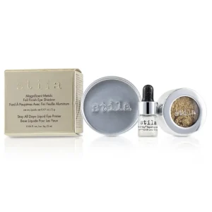 Outlet Stila Magnificent Metals Foil Finish Eye Shadow With Mini Stay All Day Liquid Eye Primer - Gilded Gold 2pcs - GlowEssence Care - Embrace the Essence of Radiance with Premium Skincare Solutions