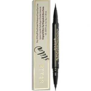 Outlet Stila Stay All Day Dual-Ended Waterproof Liquid Eye Liner - Intense Black by Stila for Women - 0.033 oz Eyeliner - GlowEssence Care - Embrace the Essence of Radiance with Premium Skincare Solutions
