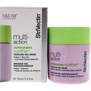 Complexion-care*Strivectin Supergreens Soother Cooling Gel Mask by Strivectin for Unisex - 2.4 oz Mask - GlowEssence Care - Embrace the Essence of Radiance with Premium Skincare Solutions