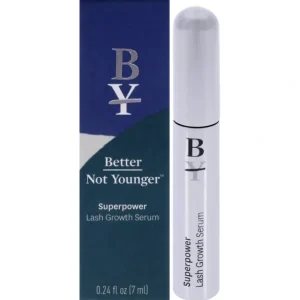 Online Superpower Lash Serum by Better Not Younger for Unisex - 0.24 oz Serum - GlowEssence Care - Embrace the Essence of Radiance with Premium Skincare Solutions