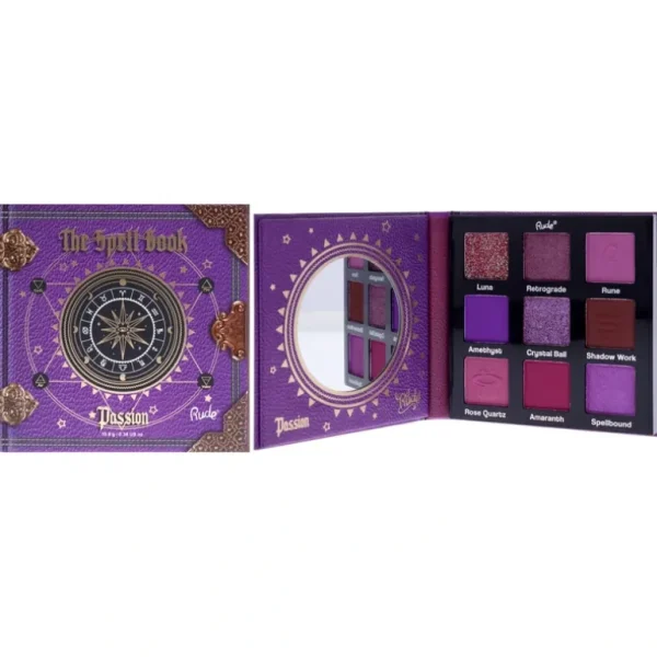Sale The Spell Book Palette - Passion by Rude Cosmetics for Women - 0.38 oz Eye Shadow - GlowEssence Care - Embrace the Essence of Radiance with Premium Skincare Solutions