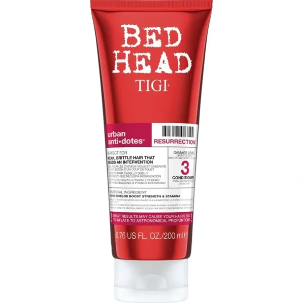 Sale TIGI Bed Head 200ml Conditioner 3 Resurrection Urban Anti + Dotes - GlowEssence Care - Embrace the Essence of Radiance with Premium Skincare Solutions