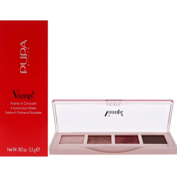 Best Vamp! 4 Eyeshadow Palette - 003 Pinkish Bronze by Pupa Milano for Women - 0.183 oz Eye Shadow - GlowEssence Care - Embrace the Essence of Radiance with Premium Skincare Solutions