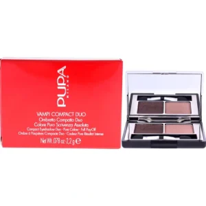 Sale Vamp! Compact Duo Eyeshadow - 004 Bronze Amber by Pupa Milano for Women - 0.078 oz Eye Shadow - GlowEssence Care - Embrace the Essence of Radiance with Premium Skincare Solutions
