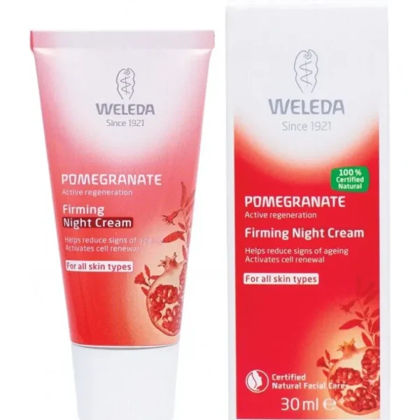 Online Weleda Firming Night Cream Pomegranate 30ml - GlowEssence Care - Embrace the Essence of Radiance with Premium Skincare Solutions