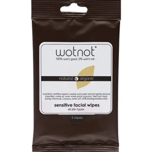 Sale Wotnot Naturals All Natural Face Wipes Sensitive x 5 Pack - GlowEssence Care - Embrace the Essence of Radiance with Premium Skincare Solutions